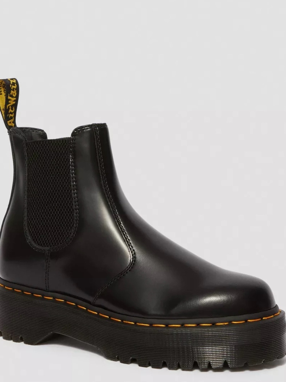 Dr Marten Smooth Leather Platform Chelsea Boot